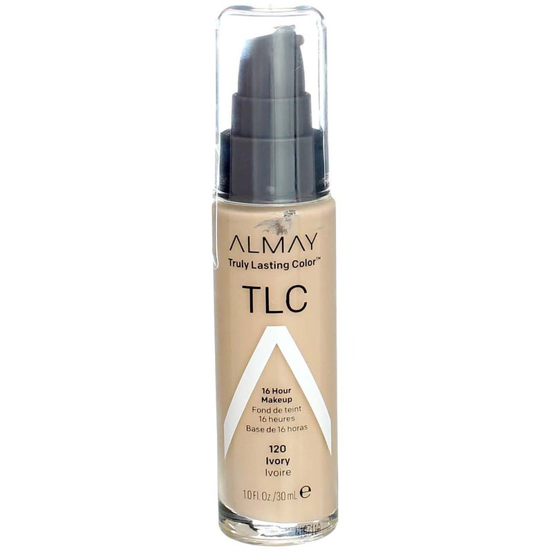 Almay TLC Truly Lasting Color 16 Hour Makeup, Ivory 01 [120] 1 oz (Pack of 2) - Image 1