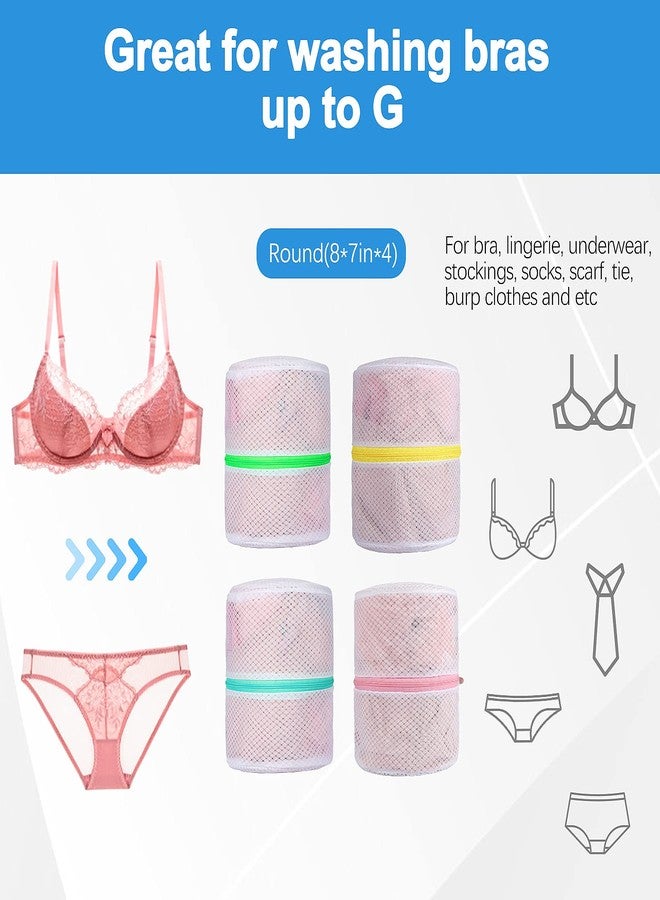 GOGOODA Mesh Laundry Bags, Delicates Washing Bags for Sweater Blouse Hosiery Bras Premium Wash Bags for Travel Storage Organization (4 Set) - Image 5