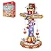 PANTASY Circus Paradrop Building Block Set Retro Carnival Display Model with LED Lights Motorized Moving Ride Colorful Star Columns Magic Box Teddy Bear TypeC Powered Interactive Adult Collector - Image 2