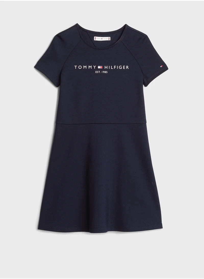 تومي هيلفيغر PUNTO FIT & FLARE DRESS SS
