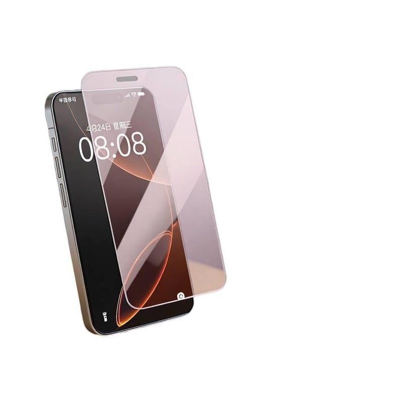 غطاء هاتف بGlass باللون شفاف لـ iPhone 15 / 15 Plus / 15 Pro / 15 Pro Max مع وضوح عالي ومقاومة بصمات الأصابع مع مقاوم للصدمات مع حماية من السقوط مع حماية من الضوء الأزرق للسفر - Image 2