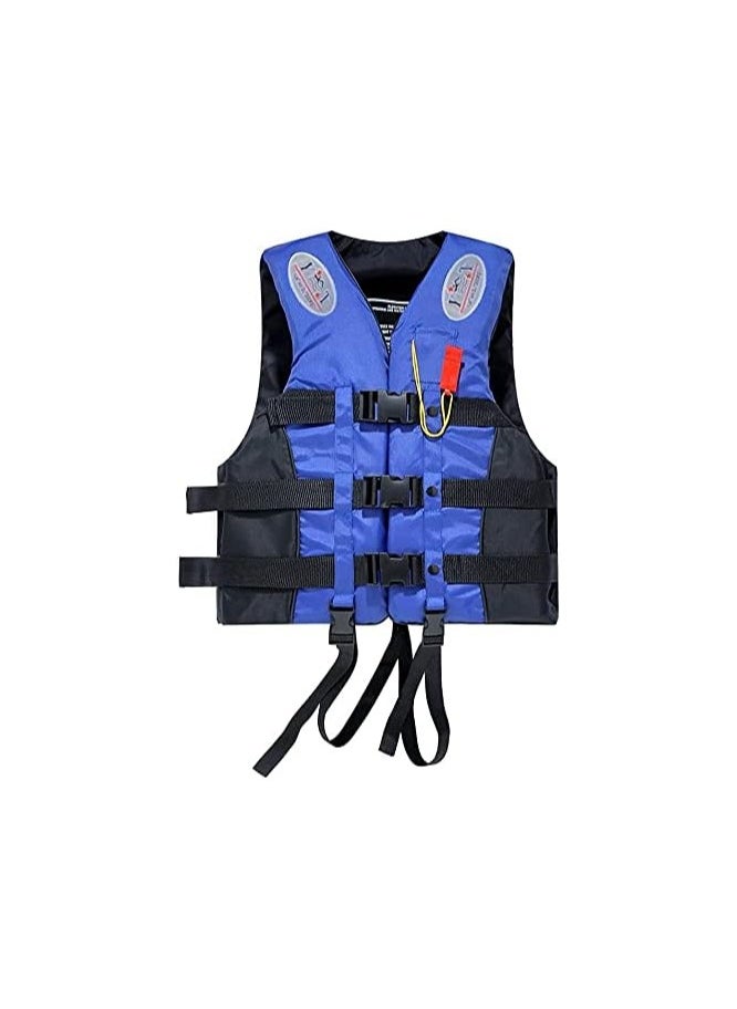REBENUO Life Jacket Safety Vests Water Suit Kayak Boating Swimming Surfing Drifting Gear Size {M} .45 to 60 Kg (blue)  - Image 1
