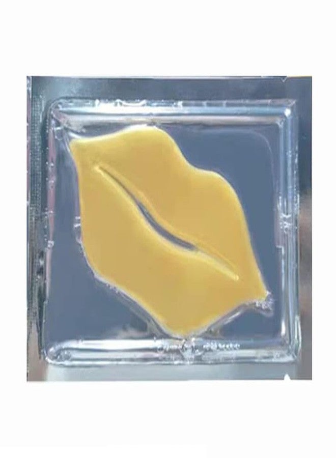 Colorsole مقشر وقناع شفاه فائق الكولاجين بذهب عيار 24 قيراط مع خلاصة مرطبة للشفاه الجافة والداكنة والمتقدمة في السن - يقلل من اسمرار الشفاه، وينعمها ويرطبها - عبوة من قطعتين - Image 3