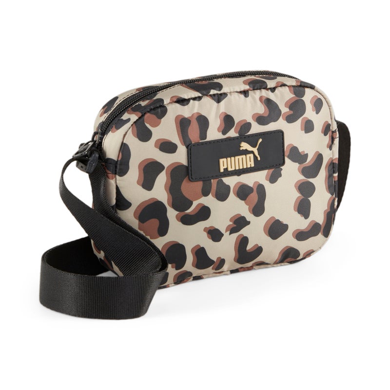 PUMA Core Pop Womens Beige Cross-Body Bag - Image 1
