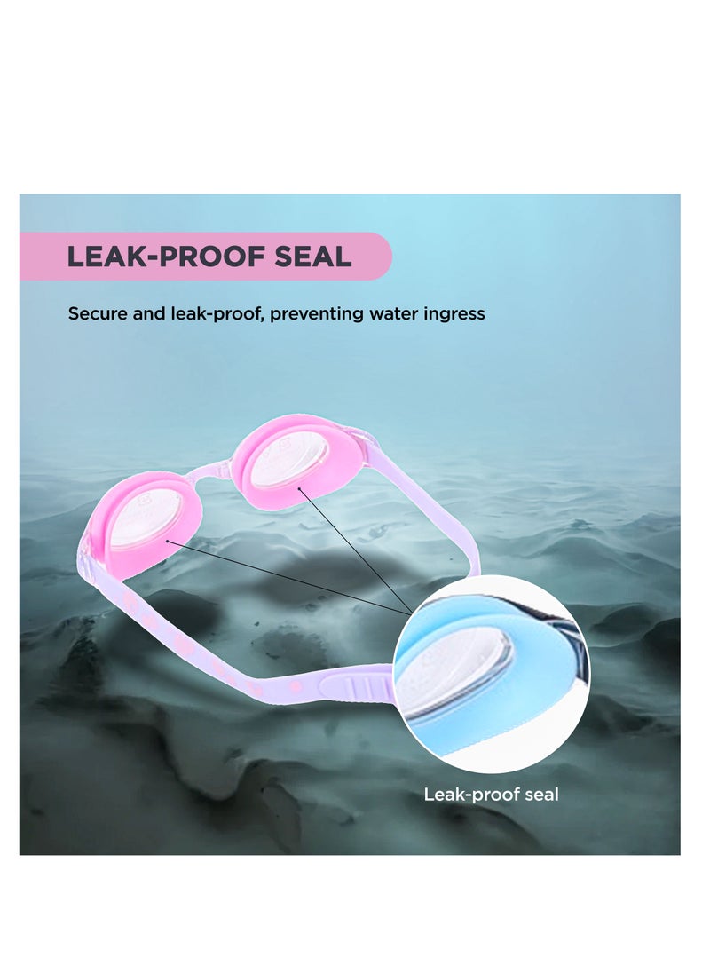 ENDLESS  Premium Swimming Goggle with Anti-Fog and UV Protection | Stylish 180 Degree Wide View Glasses | Soft Silicone Gasket for Leak Proof | With Hard Case  - Image 4