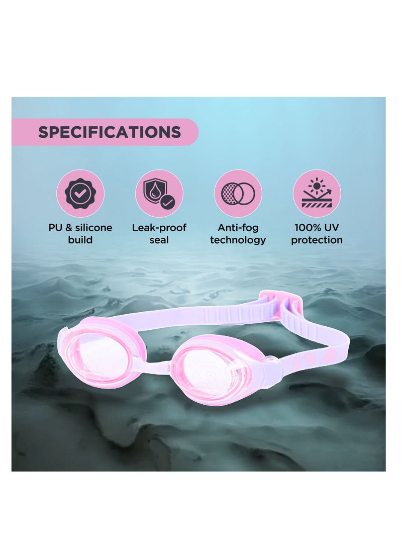 ENDLESS  Premium Swimming Goggle with Anti-Fog and UV Protection | Stylish 180 Degree Wide View Glasses | Soft Silicone Gasket for Leak Proof | With Hard Case  - Image 2