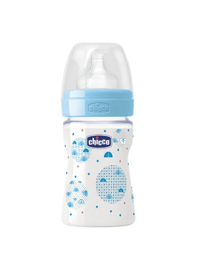 Chicco Boy Plastic Feeding Bottle 150Ml Lat