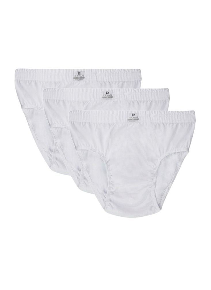 3 Pieces Briefs Short RAYAN Underwear Men Cotton 100% White - pzsku/Z7F824AF23DB938EBE5F2Z/45/_/1649074280/560a71c8-c1c8-4b83-a013-b52e4e030e94