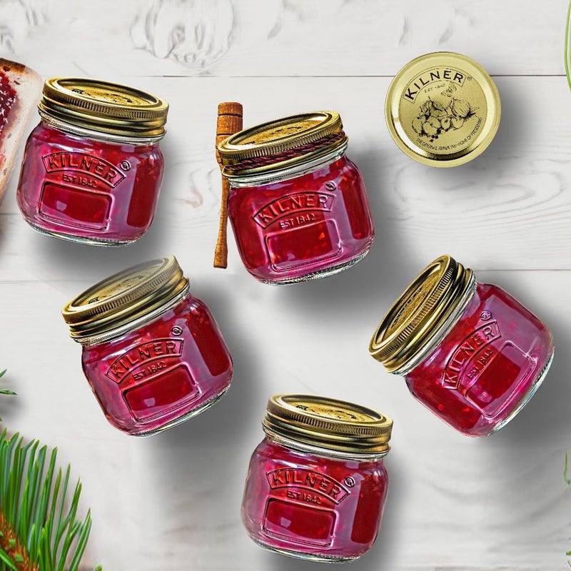 Kilner Essential Mini Glass Jar - Set of 5 (250 ml) - Image 1