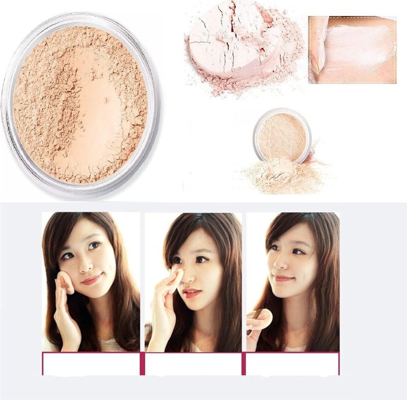 Ultra Fine Loose Silky Based Glow to Glamour Light Flawless Finishing Natural Loose Powder - Image 4