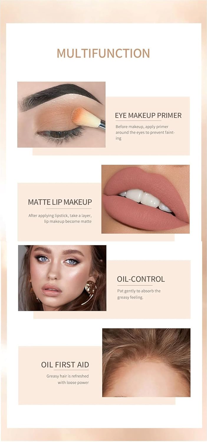 Ultra Fine Loose Silky Based Glow to Glamour Light Flawless Finishing Natural Loose Powder - Image 5