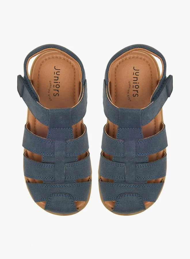 جونيورز Boys Gladiator Hook & Loop Sandals