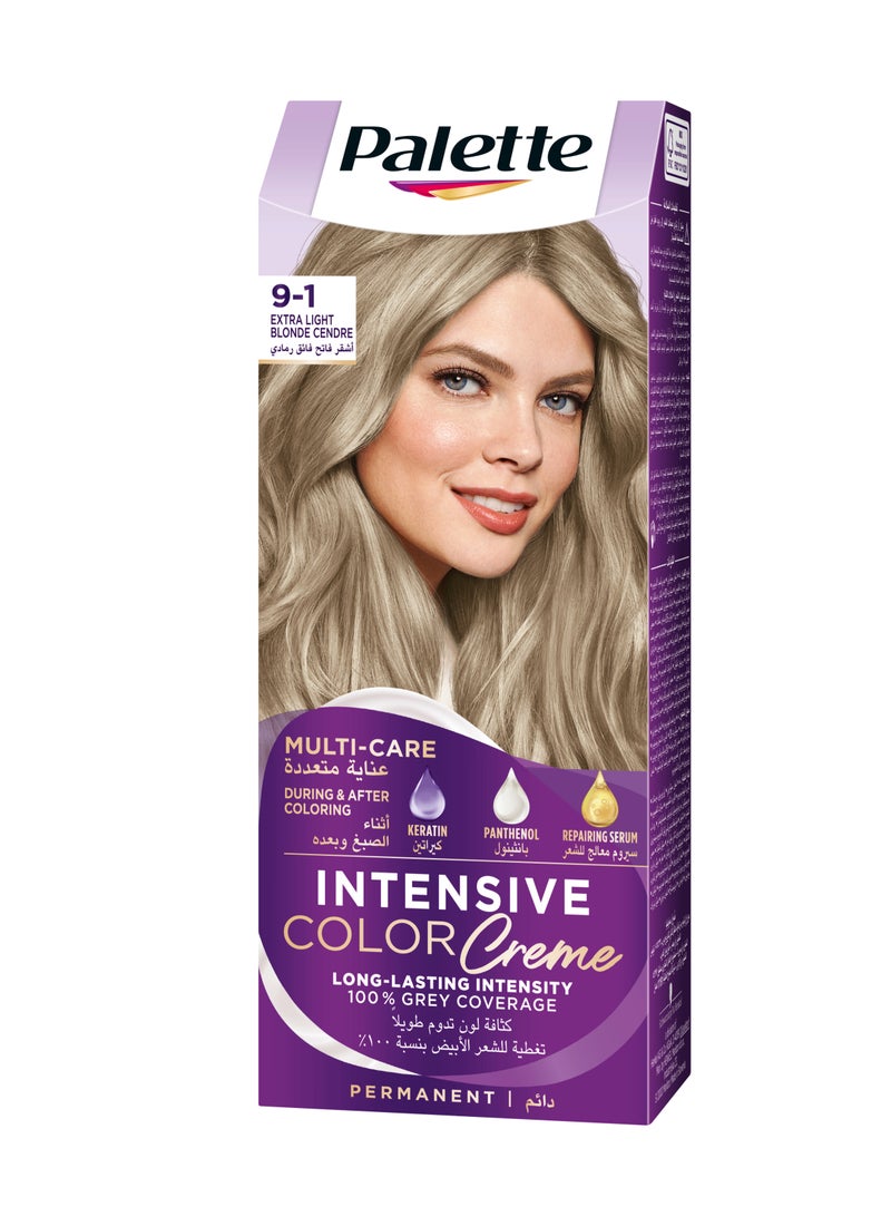 Palette Intensive Color Cream 9-1 Extra Light Blonde - Image 1