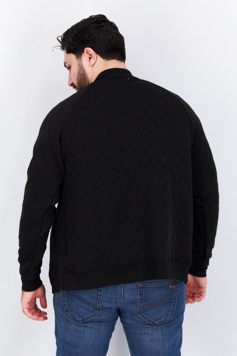 Sovereign Code Men Princeton Bomber Jacket, Black - Image 4