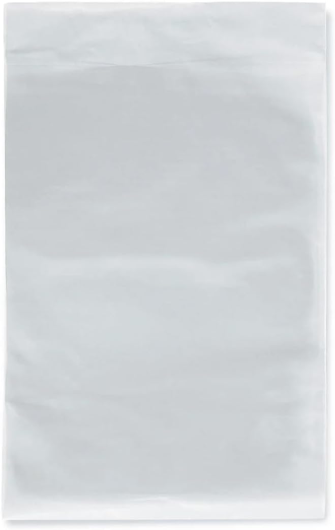 BCW Archival Storage Bags for Silver AgeRegular Comic Books  50 Pack  7 14 x 10 12  2 Mil Mylar Comic Book Sleeves  Clear Polyester - Image 2