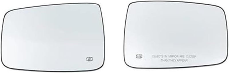 QASULER Heated Rearview Mirror Glass for Dodge Ram - Image 2