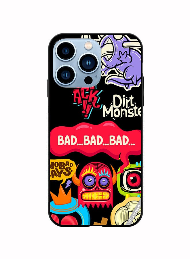 VR CREATIVE Protective Case Cover For Apple iPhone 13 Pro Monsters Design Multicolour - Image 1