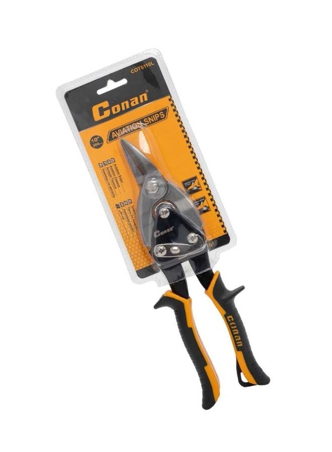 Conan Aviation Snips Left Cut 10 Inch – Heavy Duty Sheet Metal Cutter - Image 2
