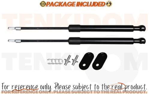 TENKIDOM Pickup Tailgate Assists Compatible with Toyota Tundra XK50 2nd 20072021 Shock Lift Supports Rear Gas Dampers Springs Kit NoDrill Bolton - Image 3
