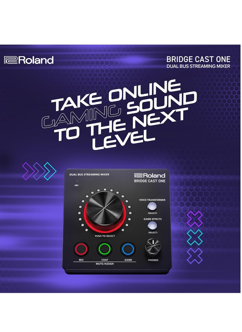 Roland Roland Bridge Cast One Compact Dual Bus Streaming Mixer  - Image 5