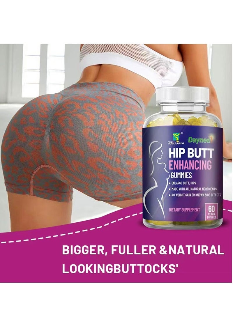 Daynee Hip  Enhancement Gummies Women Booty Gummies for Bigger  Support Gummies for Women Multivitamins 60 Count  - Image 5