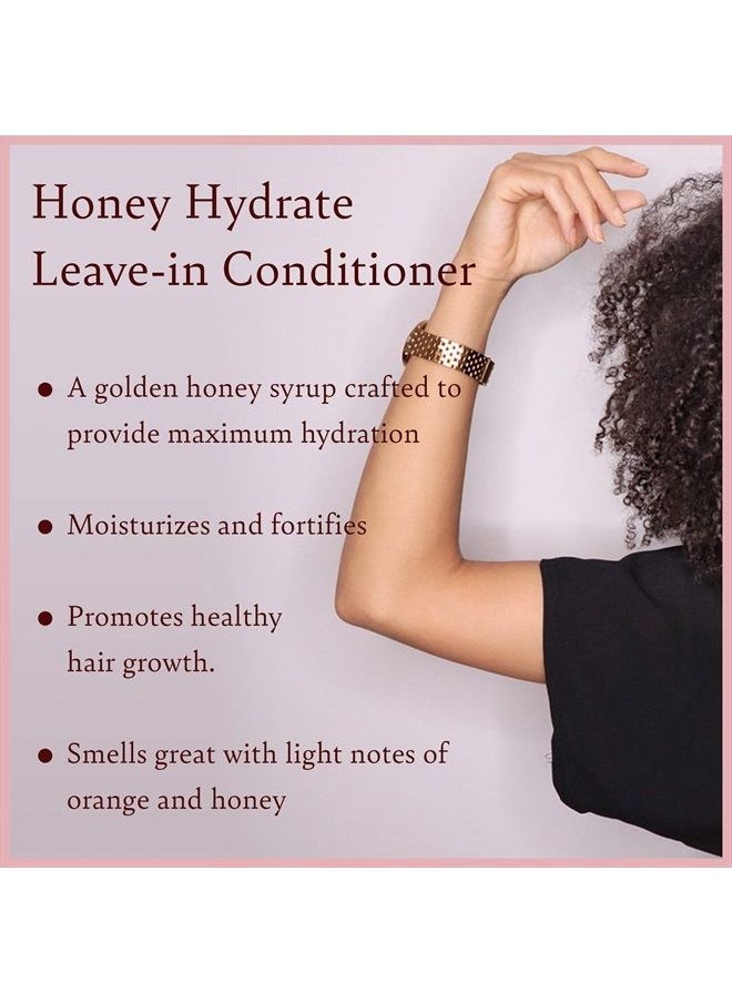Camille Rose Honey Hydrate “The Leave-In Collection” | Hair Softening, Smoothing and Conditioning Leave-In, 9 fl oz  - Image 2