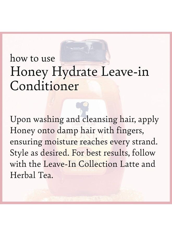 Camille Rose Honey Hydrate “The Leave-In Collection” | Hair Softening, Smoothing and Conditioning Leave-In, 9 fl oz  - Image 4