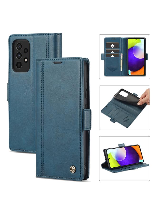 Case For Samsung Galaxy A52 5G / 4G Magnetic Buckle PU + TPU Horizontal Flip Leather Case with Holder & Card Slots & Wallet