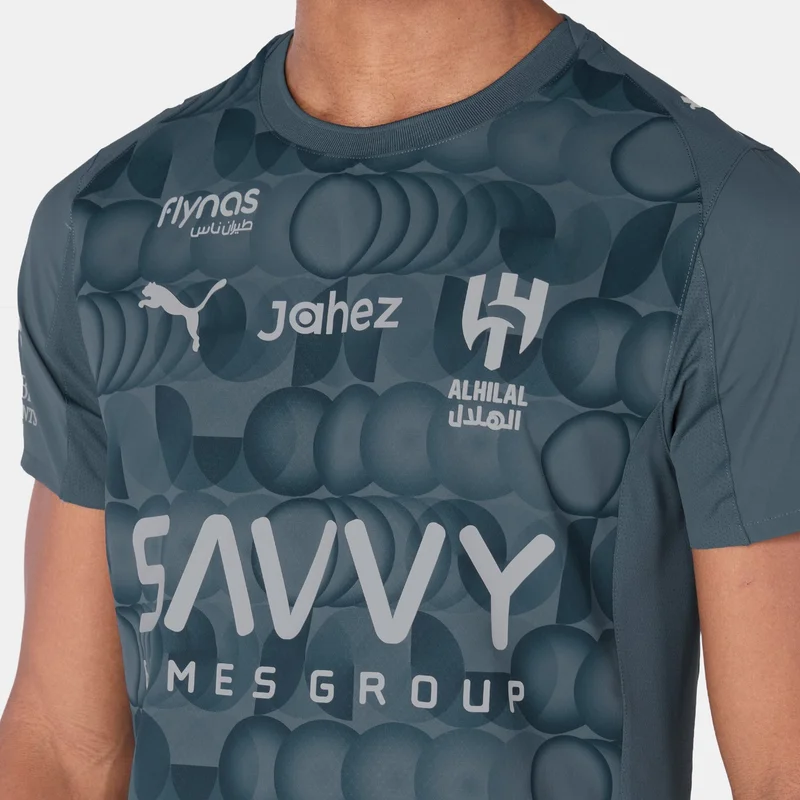 PUMA Grey Men's Al Hilal 25/26 3rd Authentic Football Jersey for Men | Best Price UAE