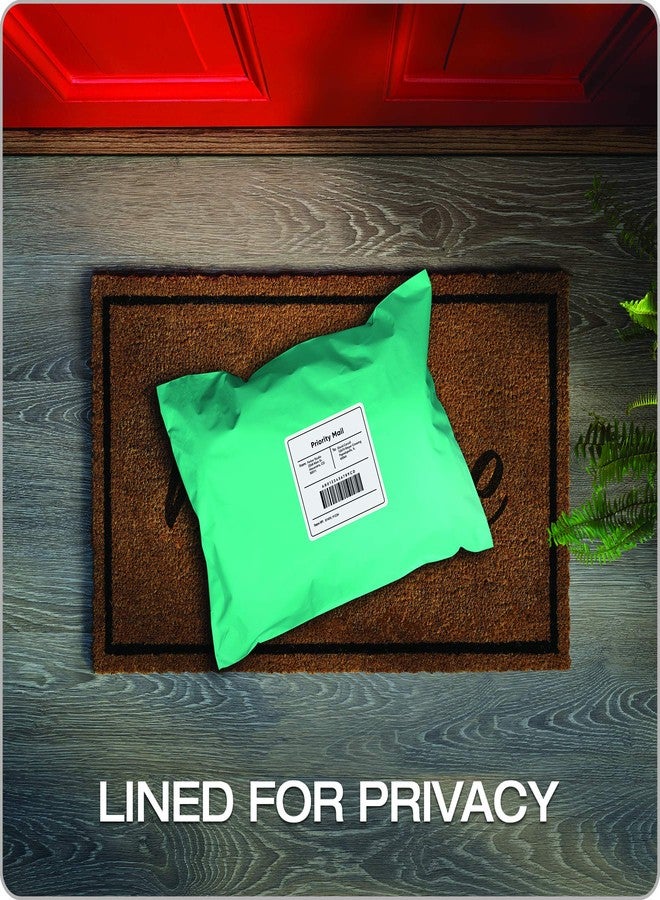 Quality Park Large Poly Mailers, 10 x 13 Lightweight Shipping Envelopes, Redi-Strip Peel Off Closure, Box of 100, Teal (QUA85765) - Image 5