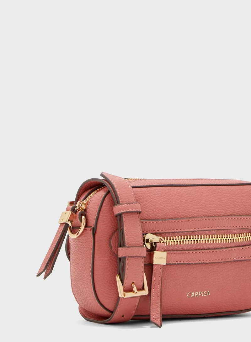 CARPISA Zip Through Belted Crossbody