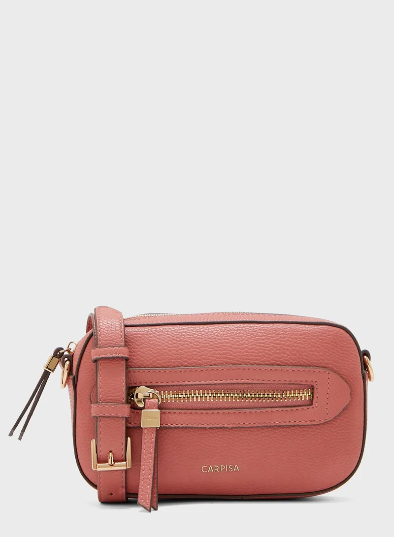 CARPISA Zip Through Belted Crossbody