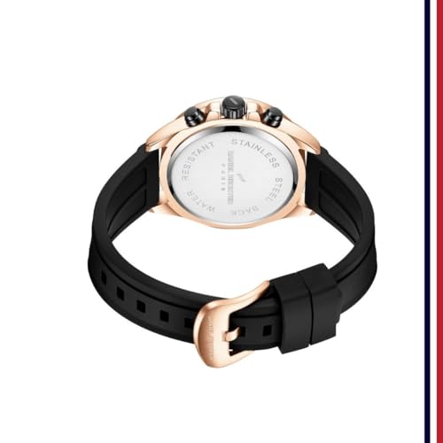 Daniel Hechter Analogue Rose Gold Dial Men's Watch-DHM1010-01 - Image 5