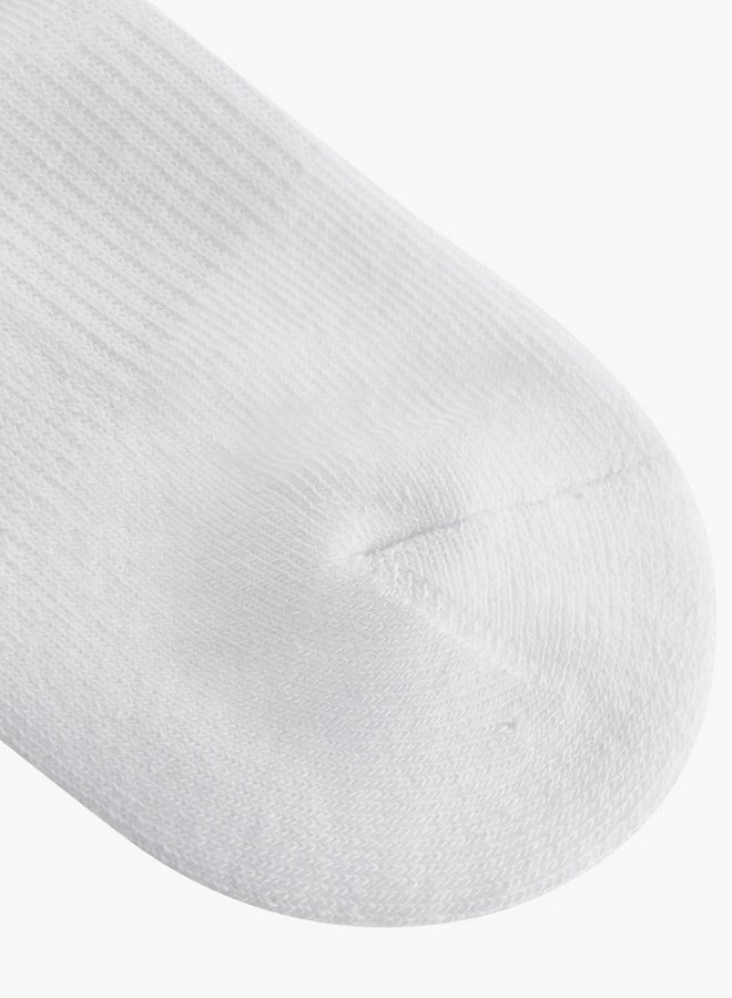 Kappa Logo Print Half Terry Ankle Length Socks - Set of 5  - Image 3