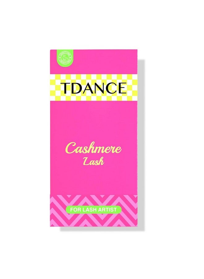 TDance Cashmere Lash Extensions Super Matte Black Classic Lash Extensions 0.05Mm Thickness D Curl 14-19Mm Individual Volume Lash Extensions For Professional Salon Use(0.05-D,14-19Mm) - Image 1