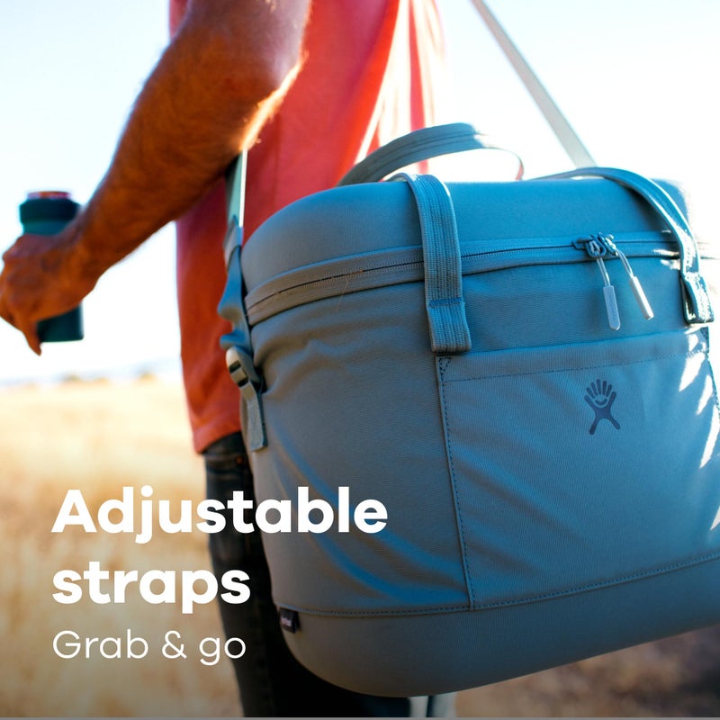 Hydro Flask Cooler Bag - Insulated Portable Soft Cooler - 20 L Capacity in Agave Green - Image 3