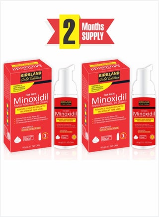 Minoxidil Gold Edition Foam - Premium Solution for Hair Loss and Healthy Growth - 2pcs - pzsku/Z7F8399D9A821E5B5AEF0Z/45/_/1722509131/dda846d2-dbd6-4f20-8d31-cf95fd592ea1
