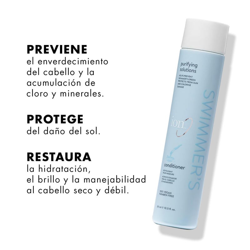 ion Swimmer's Conditioner, Prevents Swimmerâ€™s Green, Detangles, Moisturizing, Vegan - Image 2