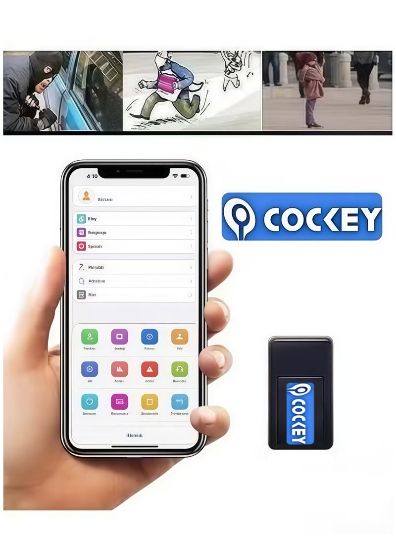COCKEY Gps anti theft for vehicles， car， pets， scooters， Luggage,Wallet,Bicycle and More - Image 3