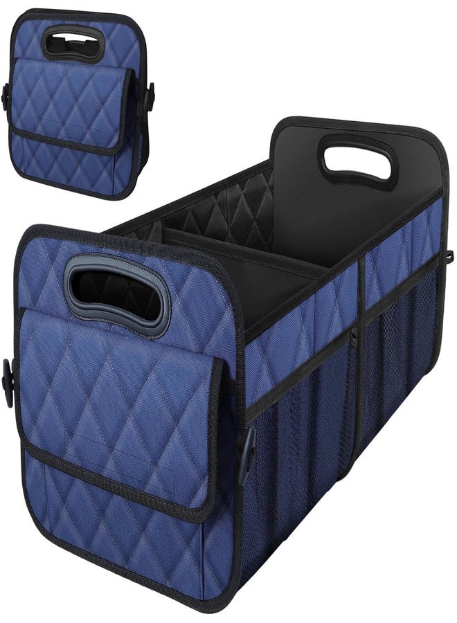 Deosk Car Trunk Organzier and Storage with 6 Big Pocket,Car Accessories for Women/Men 70L Waterproof Polyester Trunk Organzier for Car/SUV/Minivan/Truck(Large, Navy Blue) - Image 1