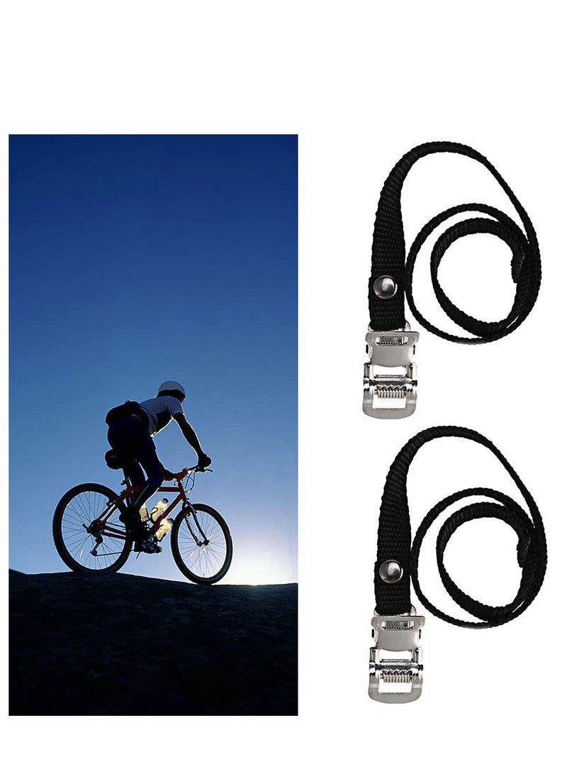 Excefore أحزمة دواسة الدراجة، أحزمة مشابك أصابع للتمرين لدراجة سبين، دراجات هوائية في الهواء الطلق، ركوب الدراجات في الهواء الطلق ودراجة ثابتة داخلية DIY - Image 2