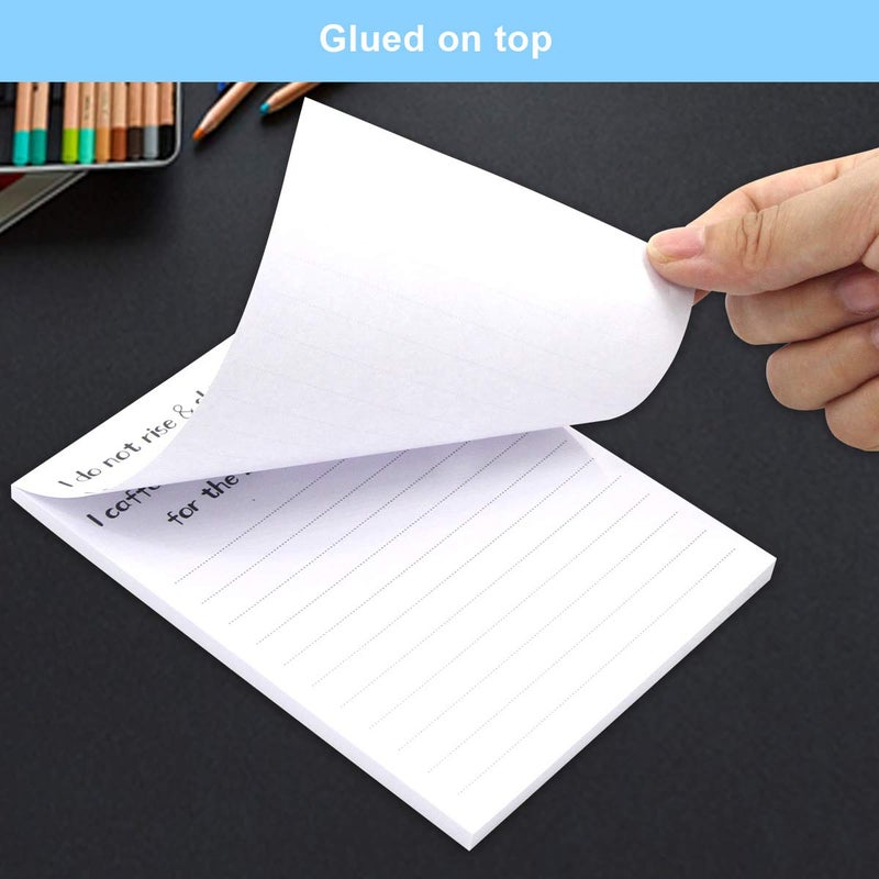 Fancy Land Funny Notepads Novelty Memo Pads for Women Holiday Office Supplies Teacher Nurse Gift Favors 4Pcs - Image 5