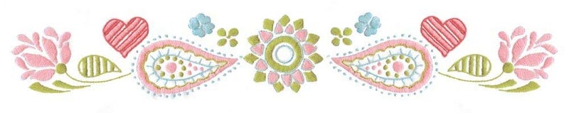 Design Works Crafts Tobin  20"" x 30"" Stamped Pillowcases for Embroidery  Paisley Heart
