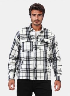 RAVIN Full Buttoned Plaids Heavy Winter Shirt  - Image 1