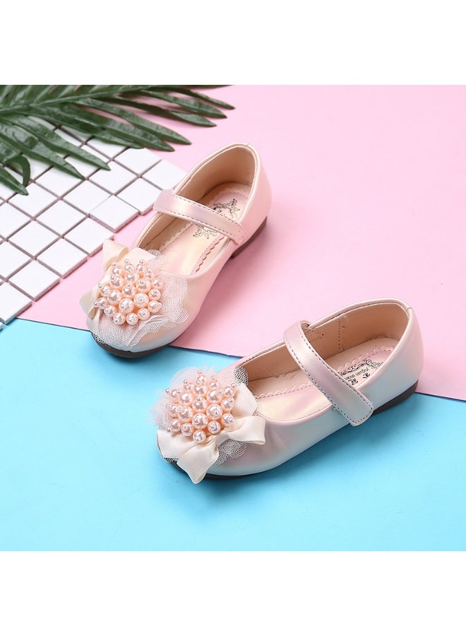 Shougu New Girls' Leather Shoes 