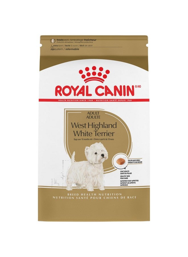 رويال كانين طعام جاف للكلاب من رويال كانين ويست هايلاند وايت تيرير، مخصص لسلالات الكلاب البالغة، كيس 10 أرطال - Image 1