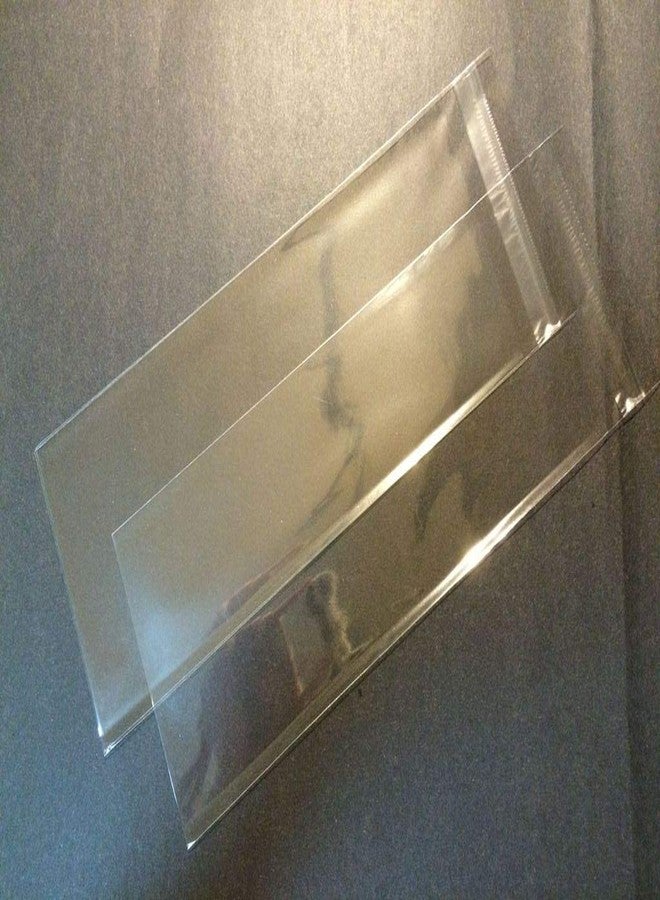 UNIQUEPACKING 100 Pcs 4x10 Clear Resealable Cello Cellophane Bags - Image 2
