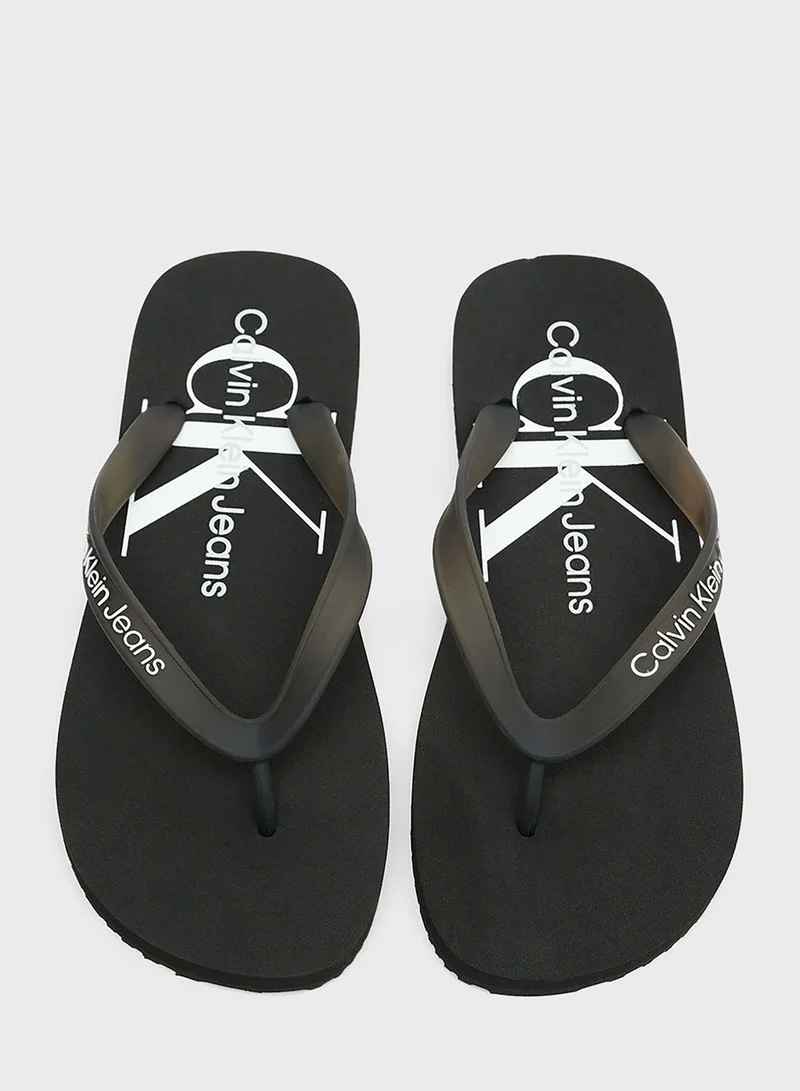 Calvin Klein Jeans Beach Sandal Monogra, 00X
