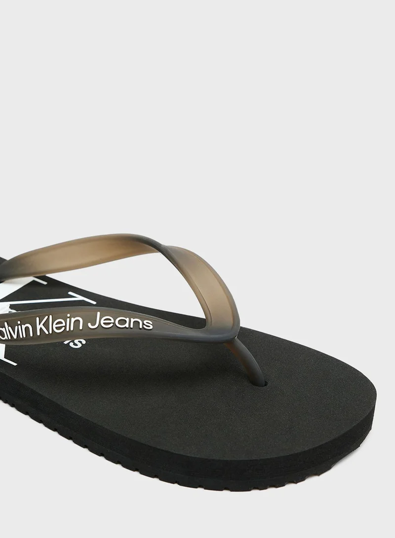 Calvin Klein Jeans Beach Sandal Monogra, 00X