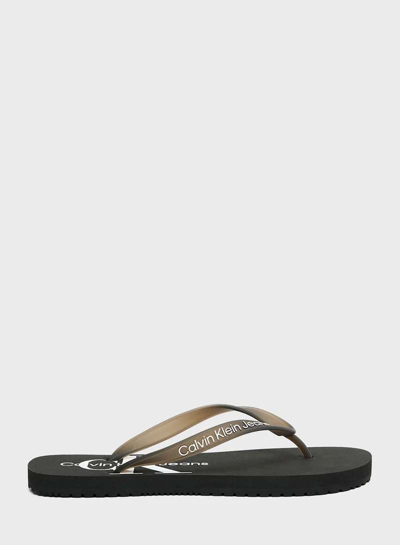 Calvin Klein Jeans Beach Sandal Monogra, 00X